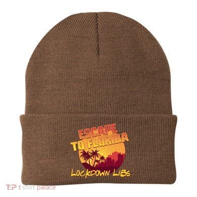 Escape To Florida Lockdown Libs Beanie