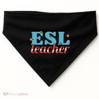 ESL Teacher Gift USA-Made Doggie Bandana thumb 0