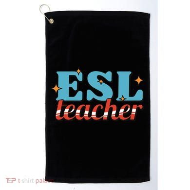 ESL Teacher Gift Golf Towel