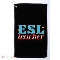 ESL Teacher Gift Golf Towel thumb 0