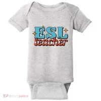 ESL Teacher Gift Baby Bodysuit thumb 0