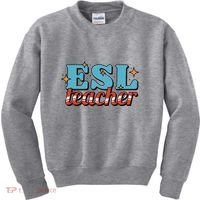 ESL Teacher Gift Kids Sweatshirt thumb 0