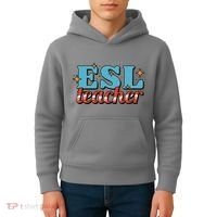 ESL Teacher Gift Kids Hoodie thumb 4