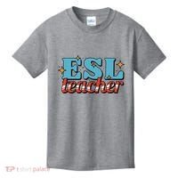 ESL Teacher Gift Kids T-Shirt thumb 0