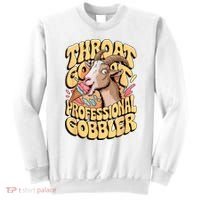Embarrassing Throat Goat Inappropriate Adult Humor Sweatshirt thumb 0