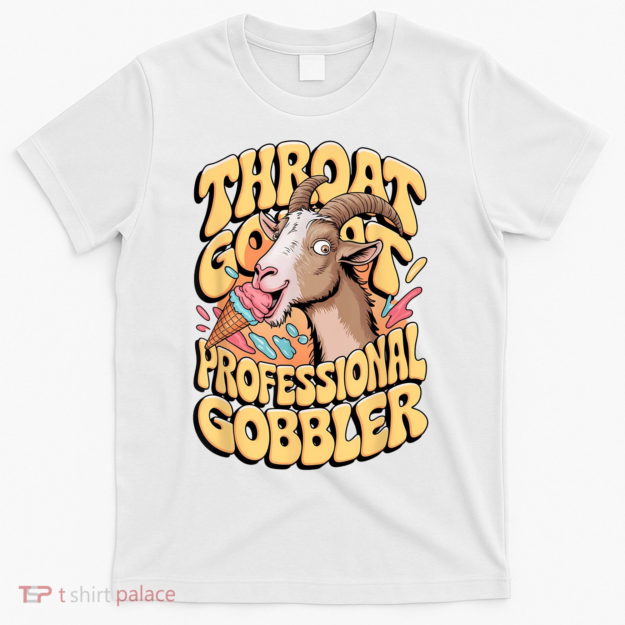 Embarrassing Throat Goat Inappropriate Adult Humor T-Shirt