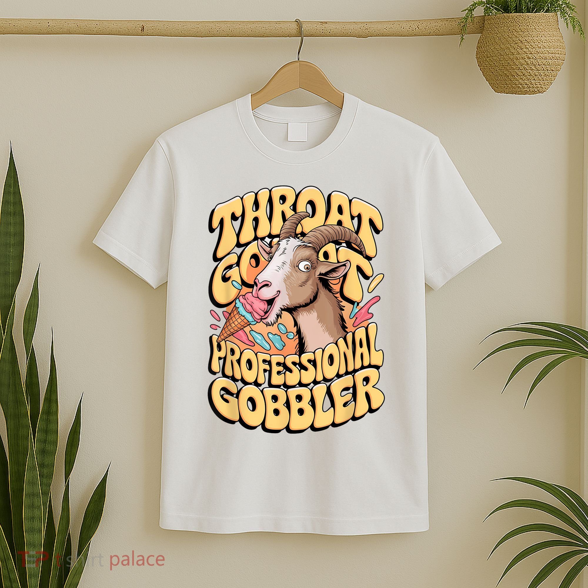 Embarrassing Throat Goat Inappropriate Adult Humor T-Shirt