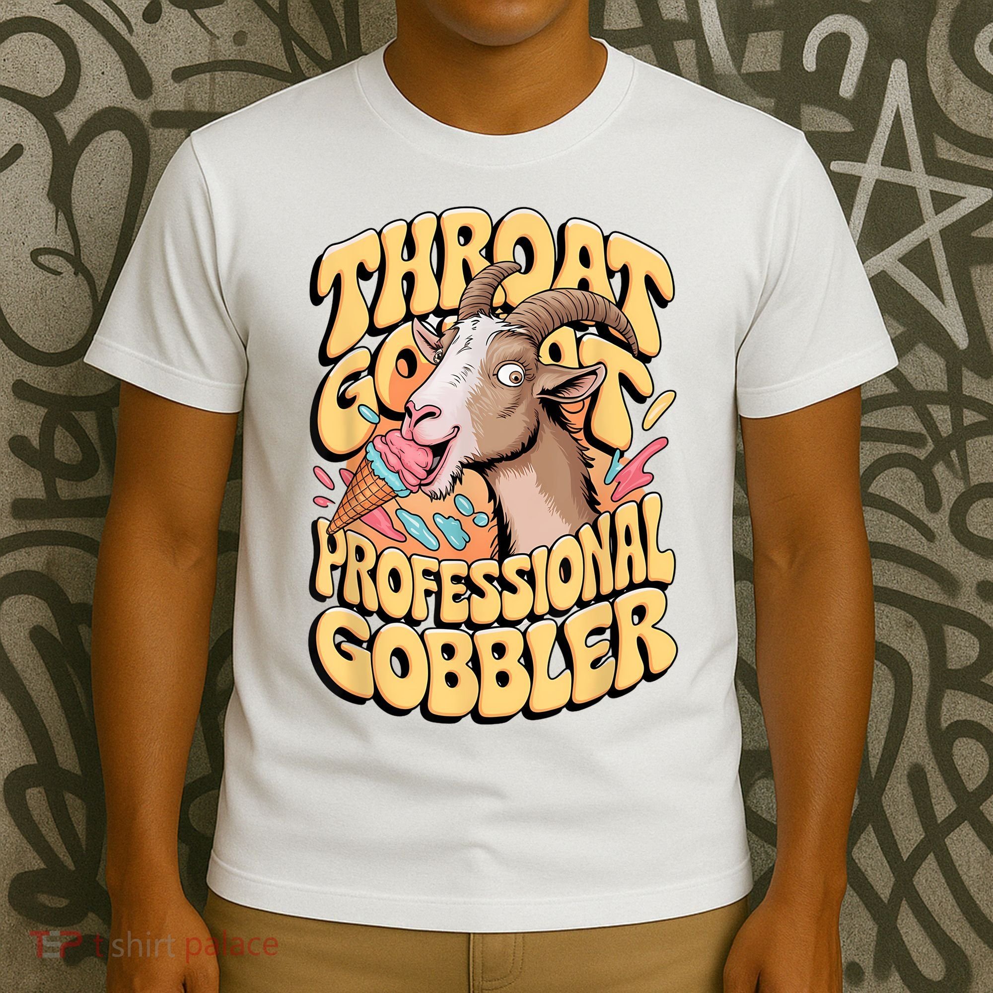 Embarrassing Throat Goat Inappropriate Adult Humor T-Shirt