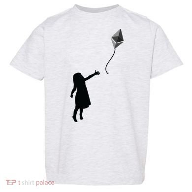 ETH Balloon Ethereum Crypto Toddler T-Shirt