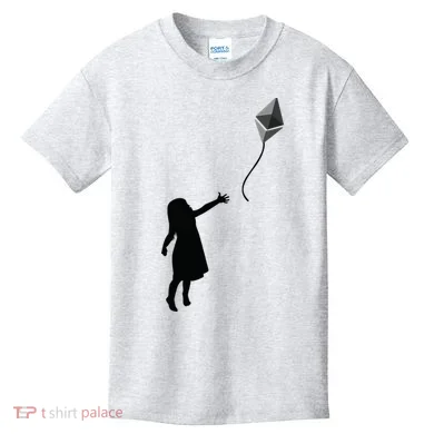ETH Balloon Ethereum Crypto Kids T-Shirt