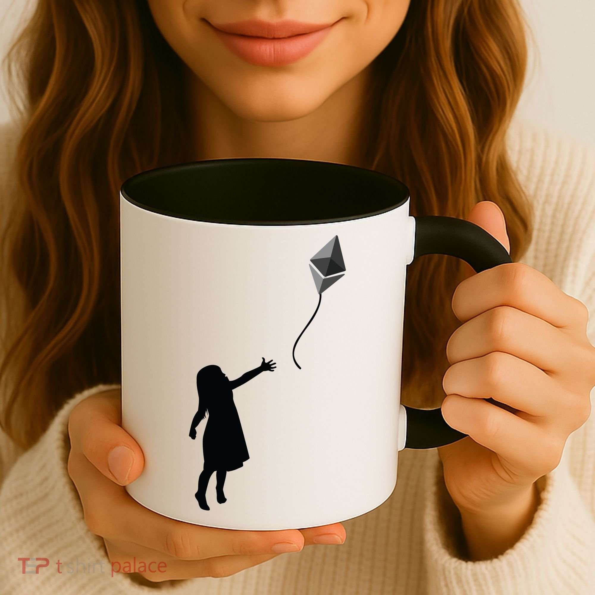 ETH Balloon Ethereum Crypto Coffee Mug