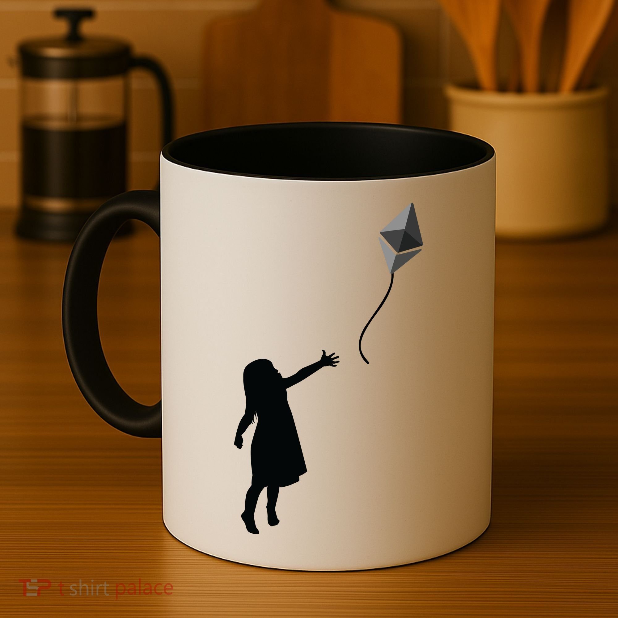 ETH Balloon Ethereum Crypto Coffee Mug