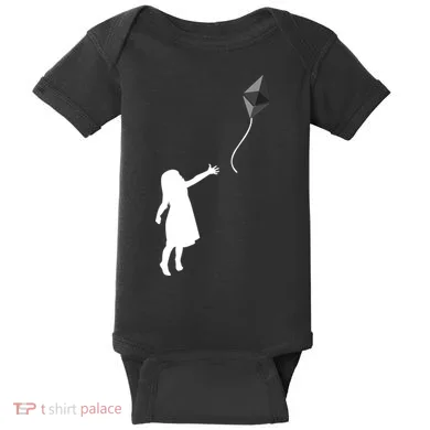 ETH Balloon Ethereum Crypto Baby Bodysuit