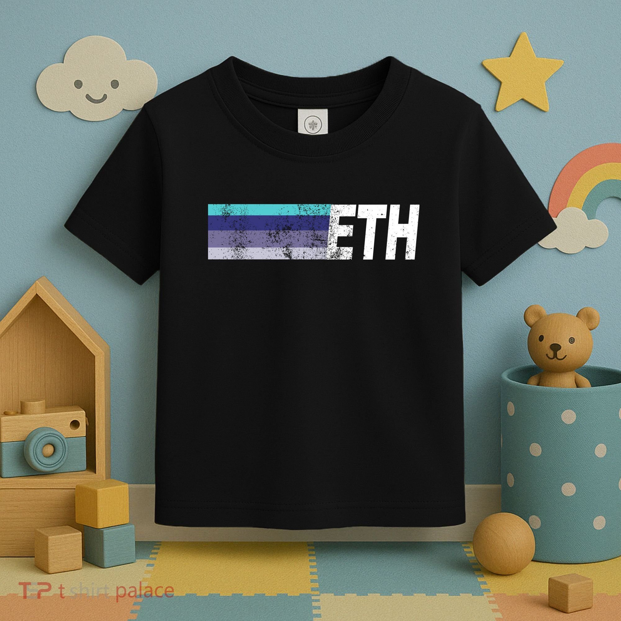 ETH Ethereum Toddler T-Shirt