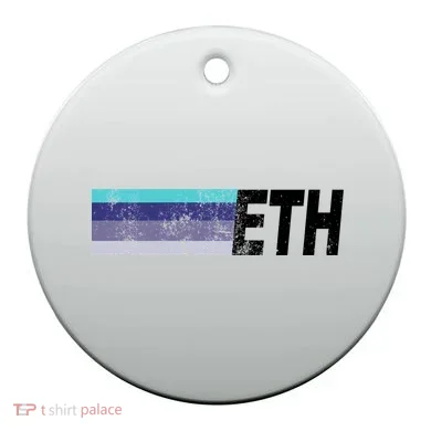 ETH Ethereum Ceramic Ornament