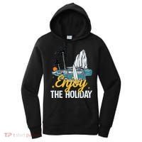 Enjoy The Holiday Summer Beach Palm Hawaiian Women's Hoodie thumb 0