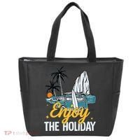 Enjoy The Holiday Summer Beach Palm Hawaiian Tote Bag thumb 0