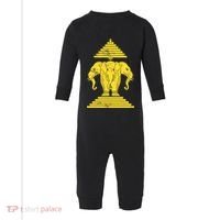 Erawan Three Headed Elephant Kingdom Of Laos Infant Fleece One Piece thumb 0