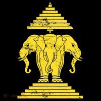 Erawan Three Headed Elephant Kingdom Of Laos Sweatshirt thumb 3