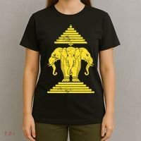 Erawan Three Headed Elephant Kingdom Of Laos T-Shirt thumb 4