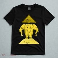 Erawan Three Headed Elephant Kingdom Of Laos T-Shirt thumb 5