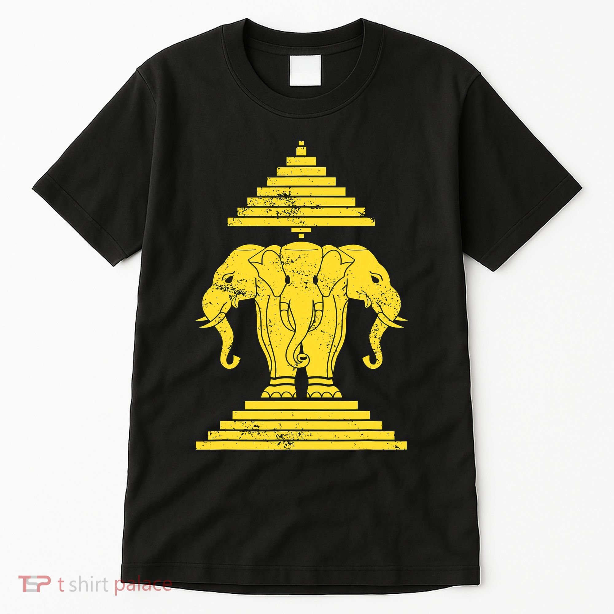 Erawan Three Headed Elephant Kingdom Of Laos Tall T-Shirt