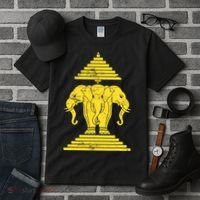 Erawan Three Headed Elephant Kingdom Of Laos Tall T-Shirt thumb 3