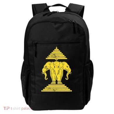 Erawan Three Headed Elephant Kingdom Of Laos Backpack