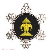 Erawan Three Headed Elephant Kingdom Of Laos Ornament thumb 0