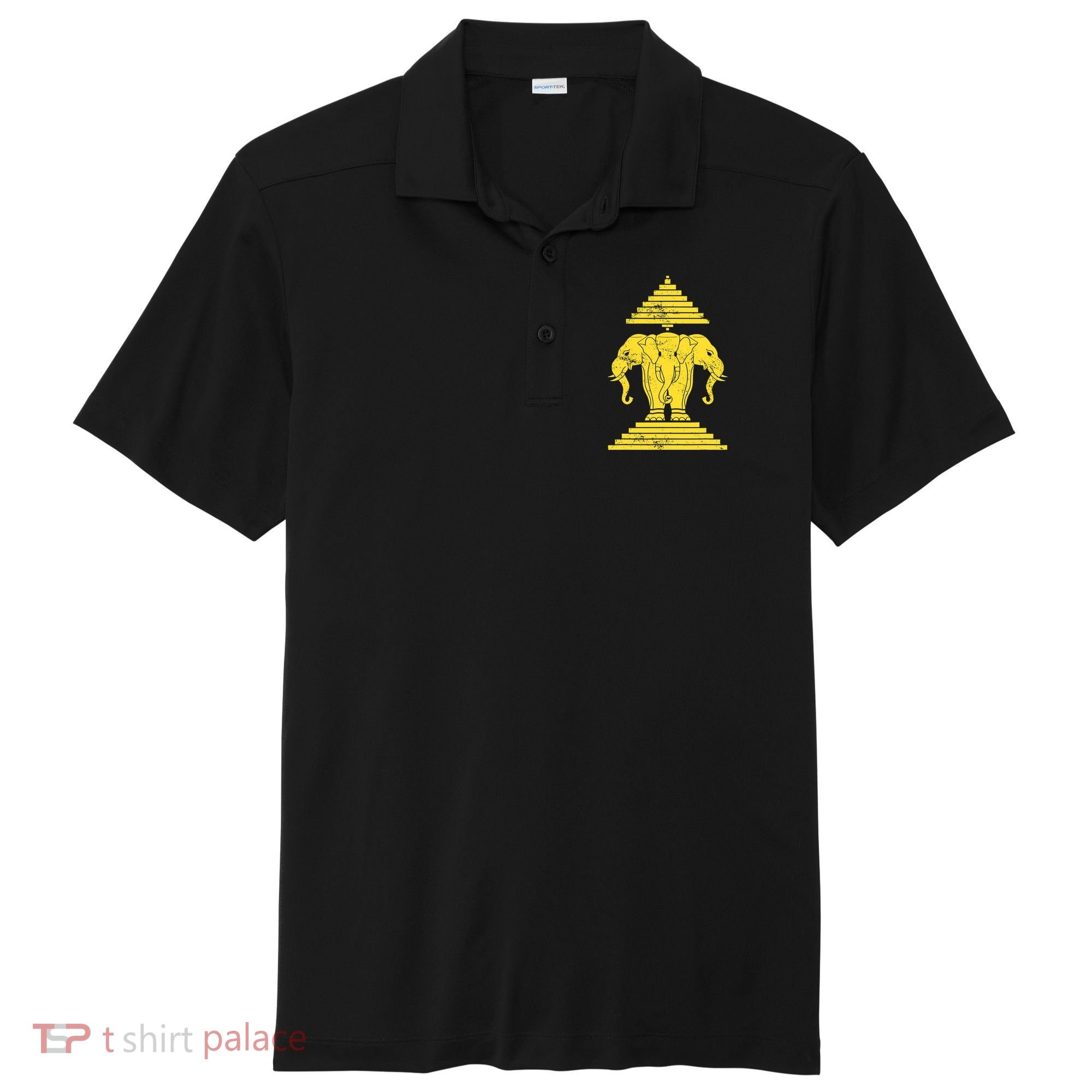 Erawan Three Headed Elephant Kingdom Of Laos Sport-Tek Posi-UV Pro Polo