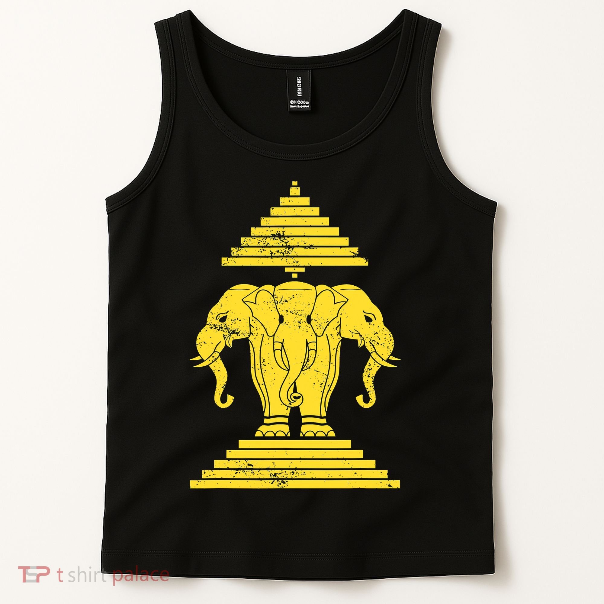 Erawan Three Headed Elephant Kingdom Of Laos Tank Top