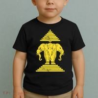 Erawan Three Headed Elephant Kingdom Of Laos Toddler T-Shirt thumb 2