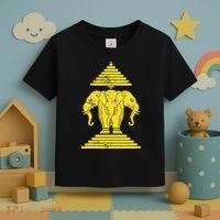 Erawan Three Headed Elephant Kingdom Of Laos Toddler T-Shirt thumb 3
