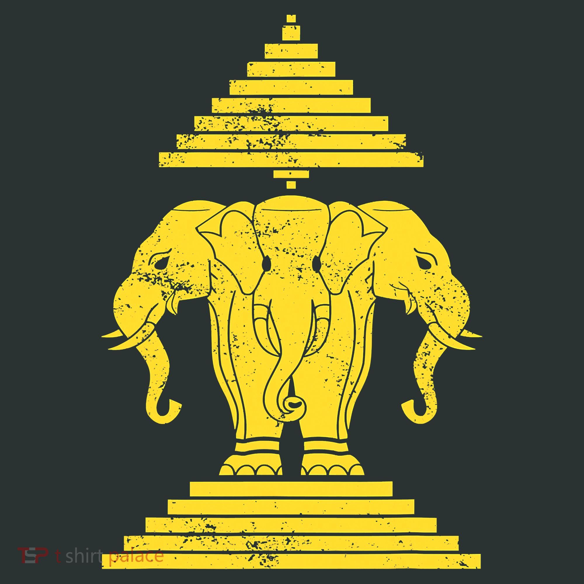 Erawan Three Headed Elephant Kingdom Of Laos Infant Baby Jersey Bodysuit