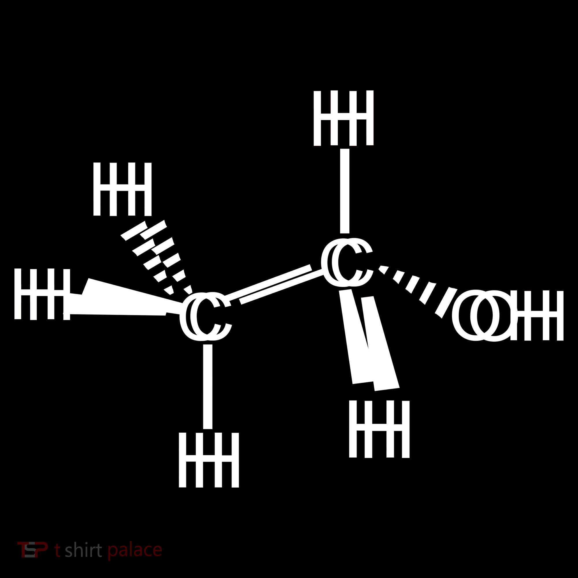 Ethanol Molecole As Seen Drunk Coaster