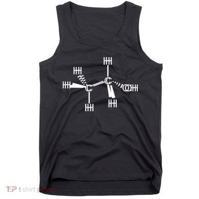 Ethanol Molecole As Seen Drunk Tank Top
