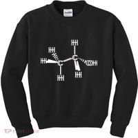 Ethanol Molecole As Seen Drunk Kids Sweatshirt thumb 0