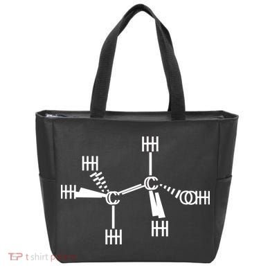 Ethanol Molecole As Seen Drunk Tote Bag