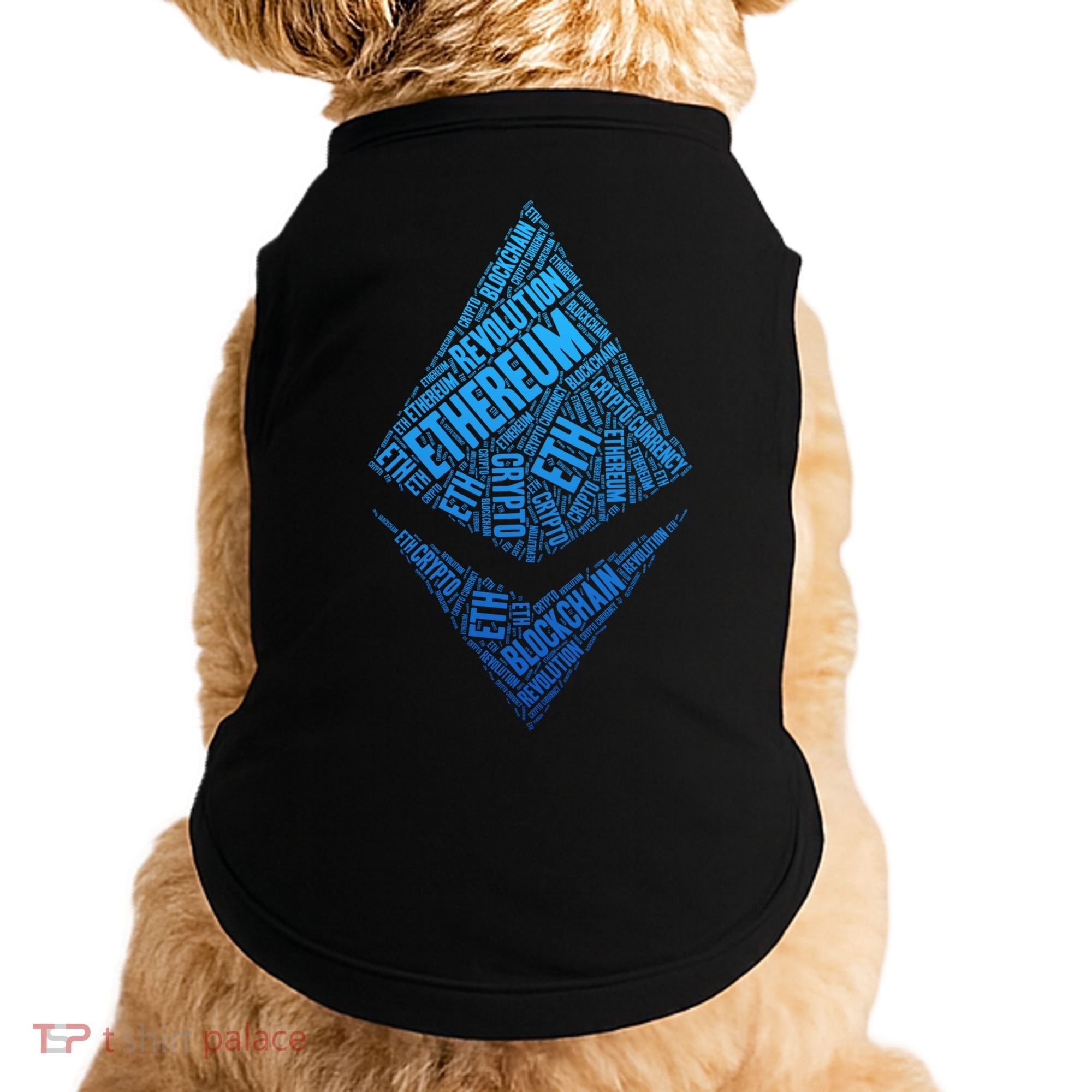 Ethereum Block Chain Revolution Crypto World Cloud Doggie Tank