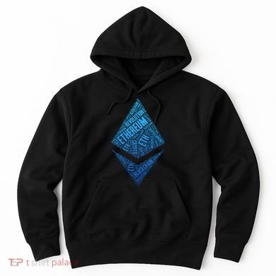 Ethereum Block Chain Revolution Crypto World Cloud Hoodie