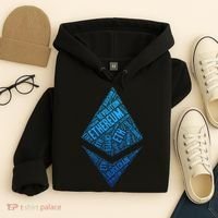 Ethereum Block Chain Revolution Crypto World Cloud Hoodie thumb 4