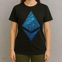 Ethereum Block Chain Revolution Crypto World Cloud T-Shirt thumb 4