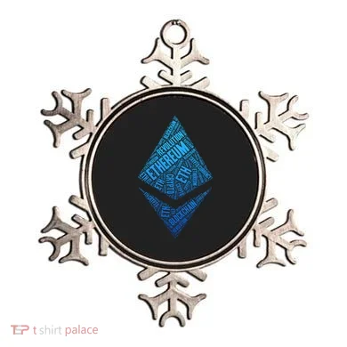 Ethereum Block Chain Revolution Crypto World Cloud Ornament