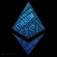 Ethereum Block Chain Revolution Crypto World Cloud Baby Bodysuit thumb 2