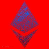 Ethereum Block Chain Revolution Crypto World Cloud Santa Hat thumb 1