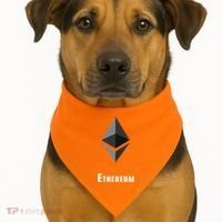 Ethereum Classic USA-Made Doggie Bandana thumb 1