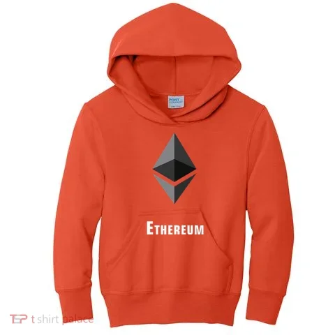 Ethereum Classic Kids Hoodie in the selected color