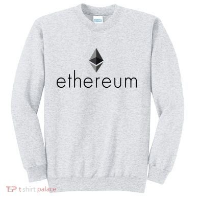 Ethereum Crypto Currency Logo Sweatshirt