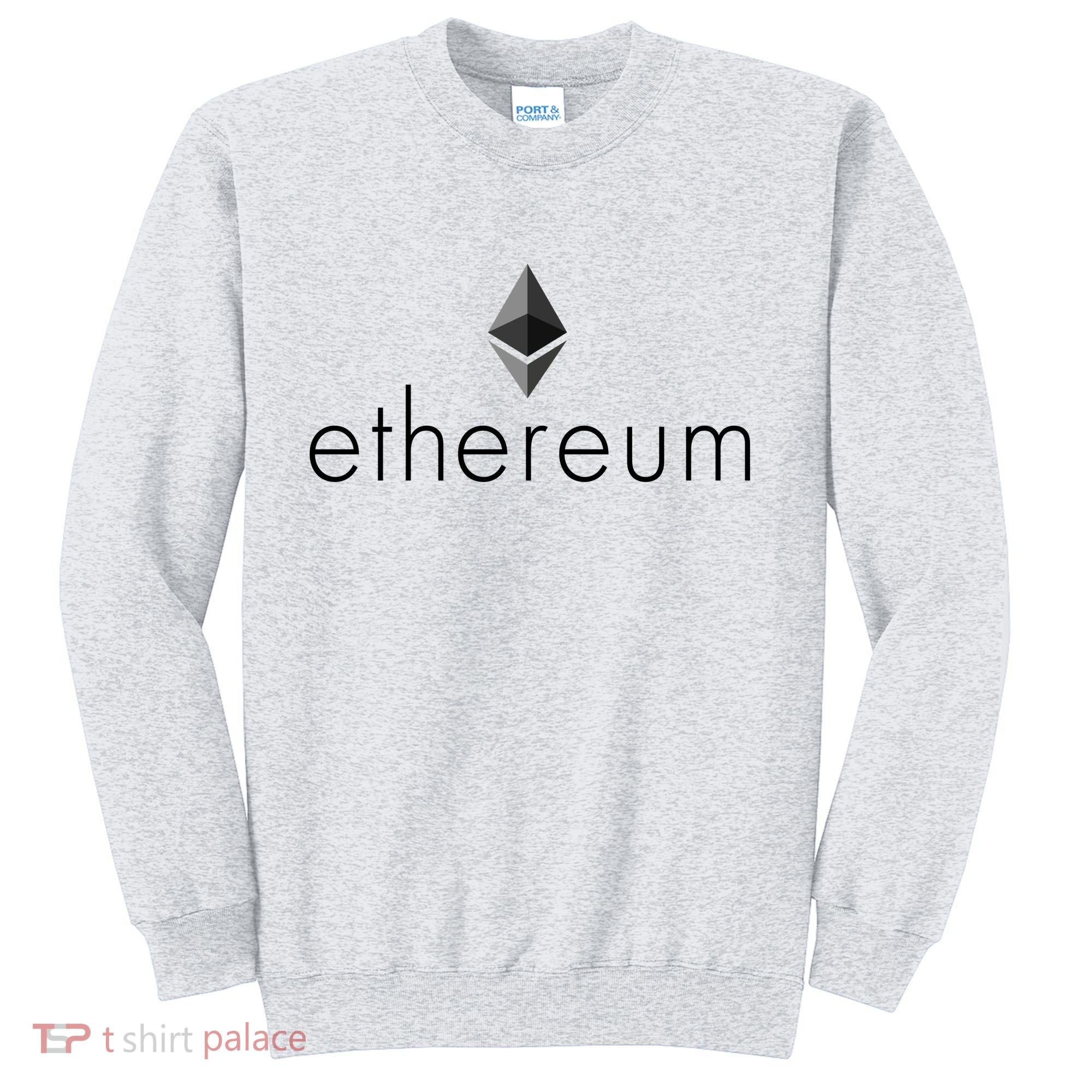 Ethereum Crypto Currency Logo Sweatshirt