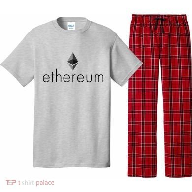 Ethereum Crypto Currency Logo Pajama Set